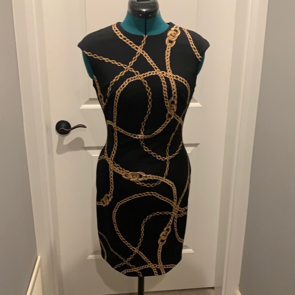 RALPH LAUREN fitted cocktail dress